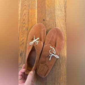 Women's Suede Lace-Up Shoes